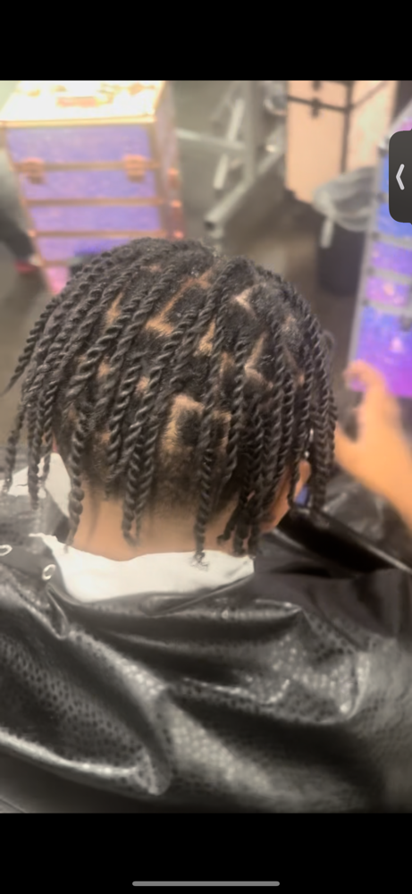 Two- Strand Twist at Oshi Wrote My Roots in Dallas, TX