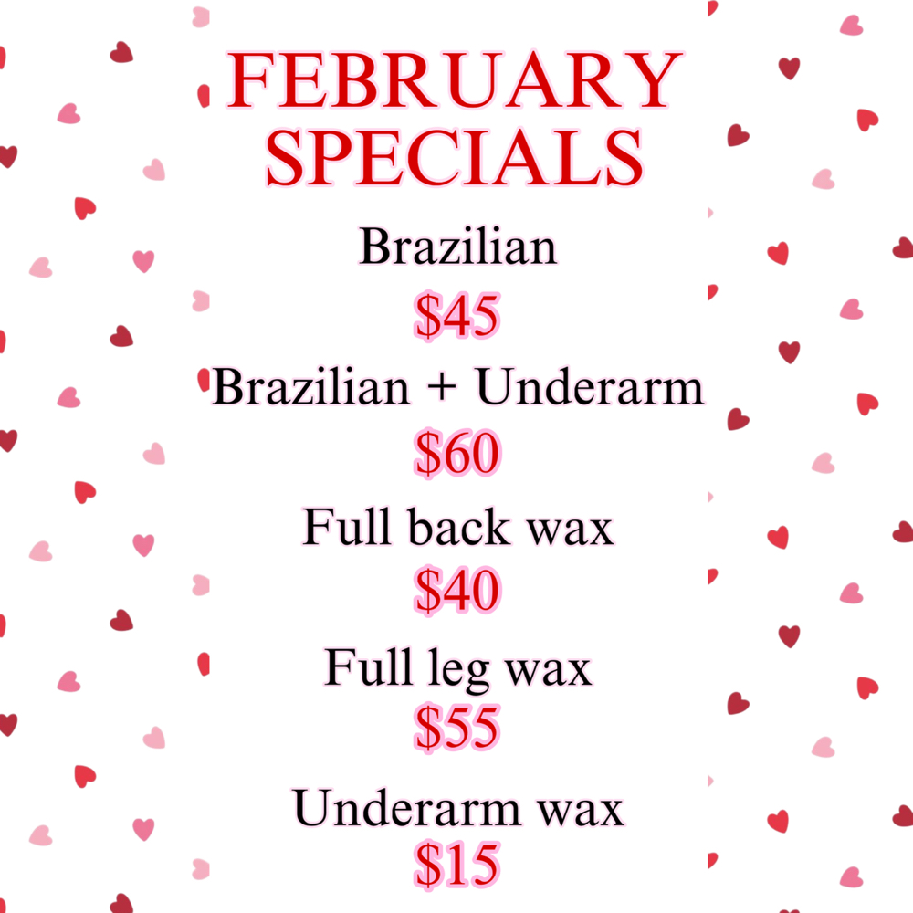 February Specials