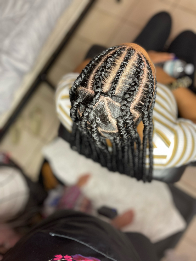 Fulani/Tribal Braids (Large)
