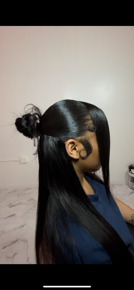 Low Half Up Half Down