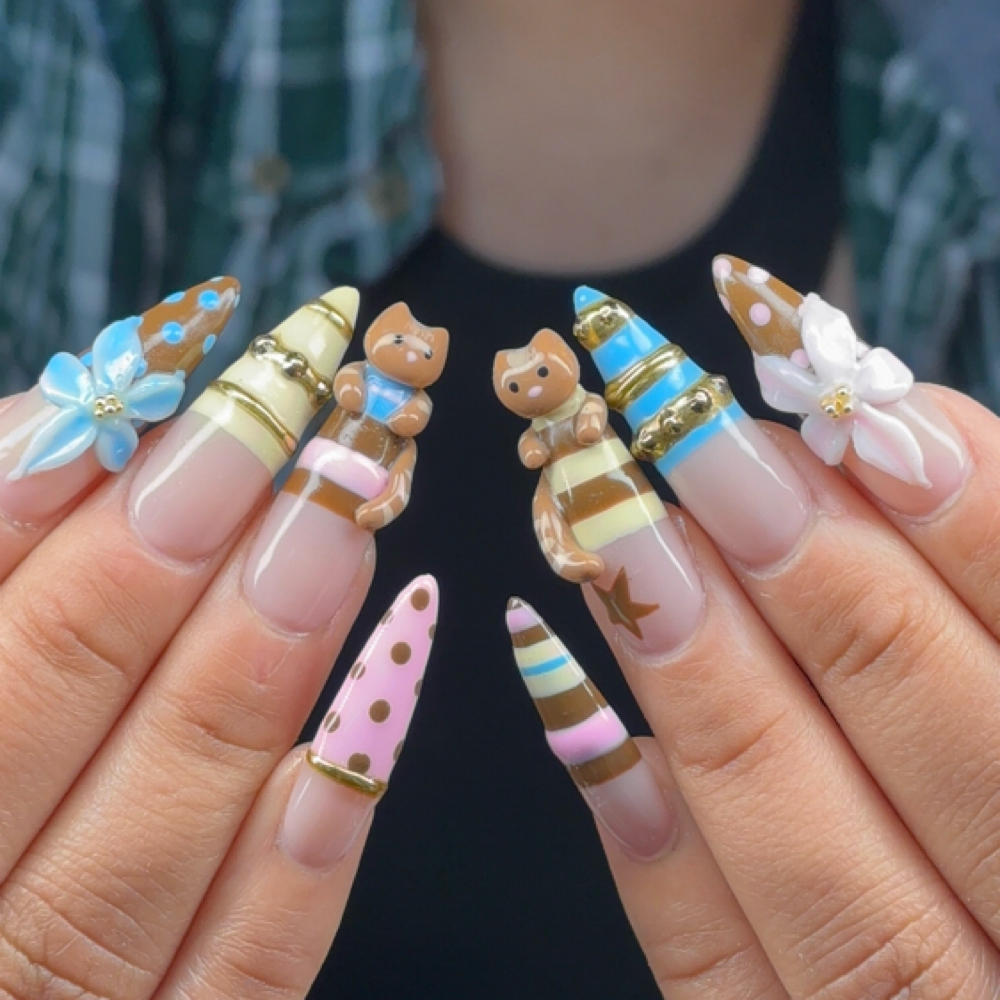 Tier 6 nail art at Nails.By.Christin in BOISE, ID
