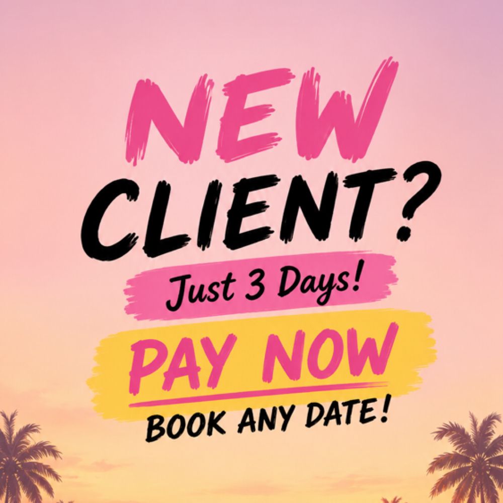 JUST 3 Days - BOOK ANY DATE at iGodFace in Miami, FL