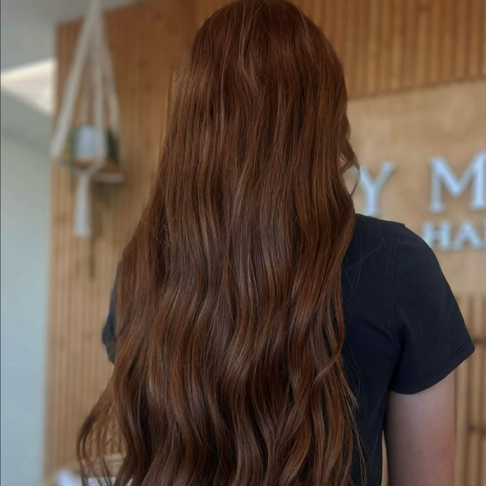 Root Touchup (Solid Color) at hairbypaiss in Amarillo, TX