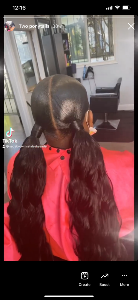 Two Ponytails
