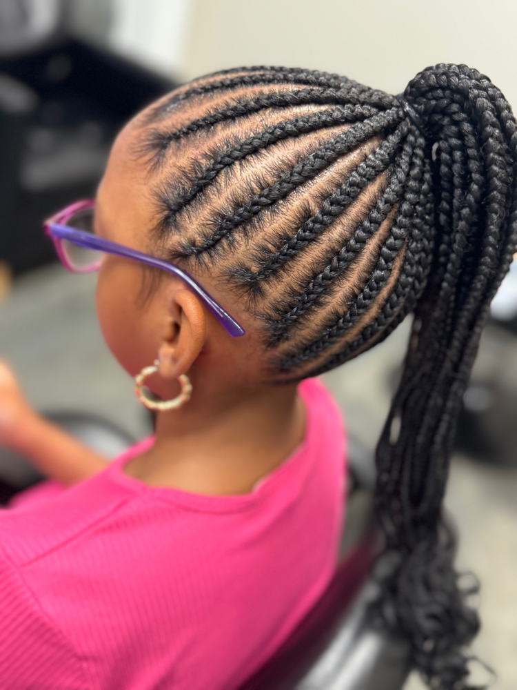 Feed- In Pony Tail