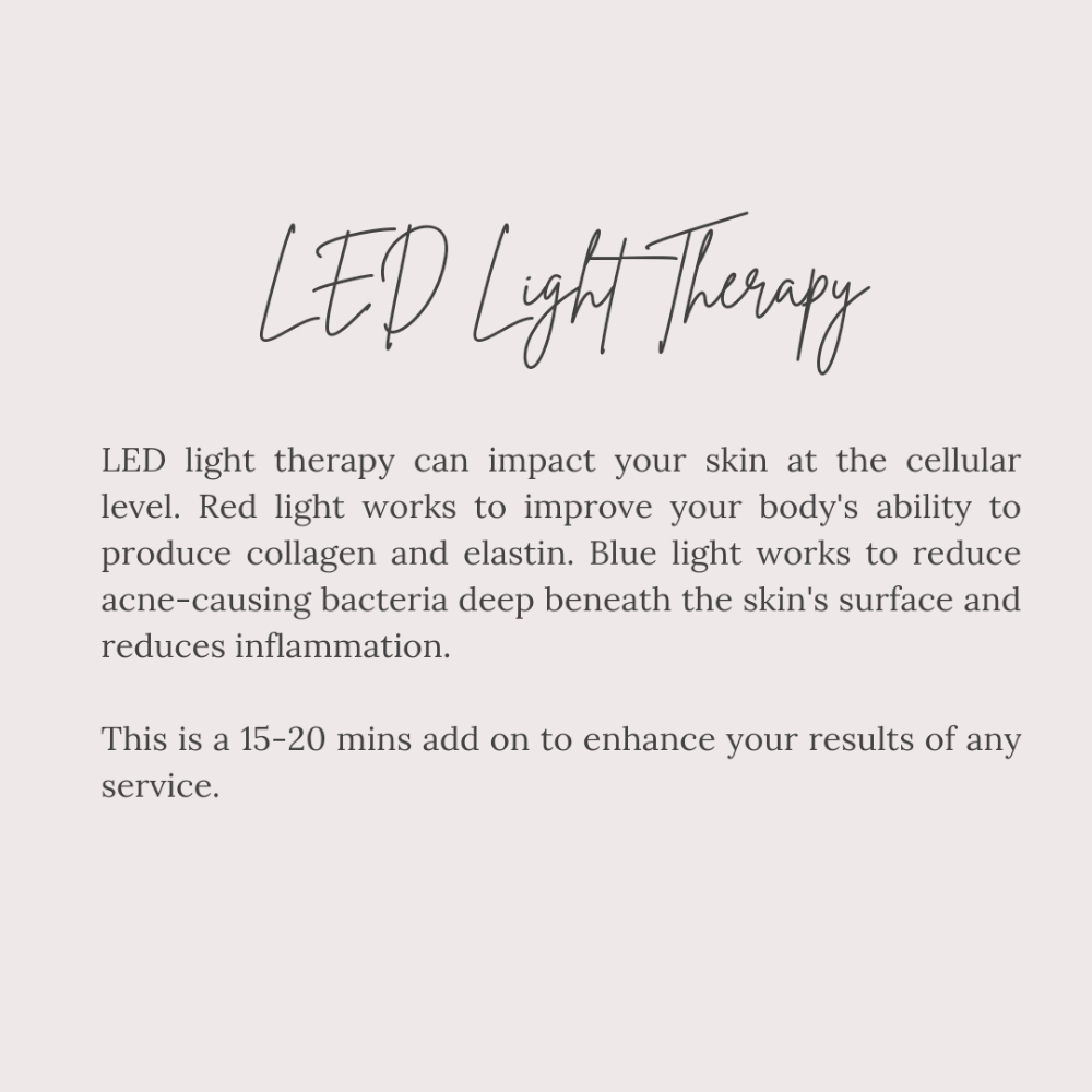 Add On - LED Light Therapy