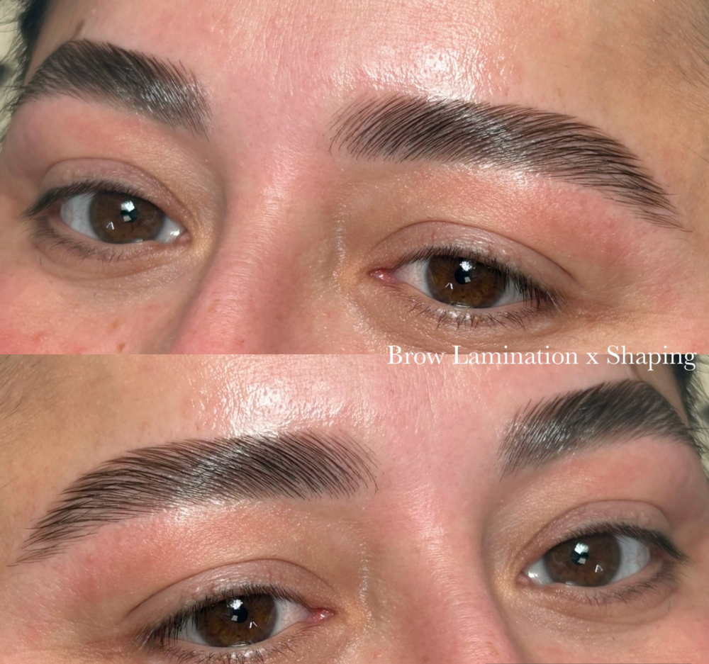 Brow Lamination & Shaping