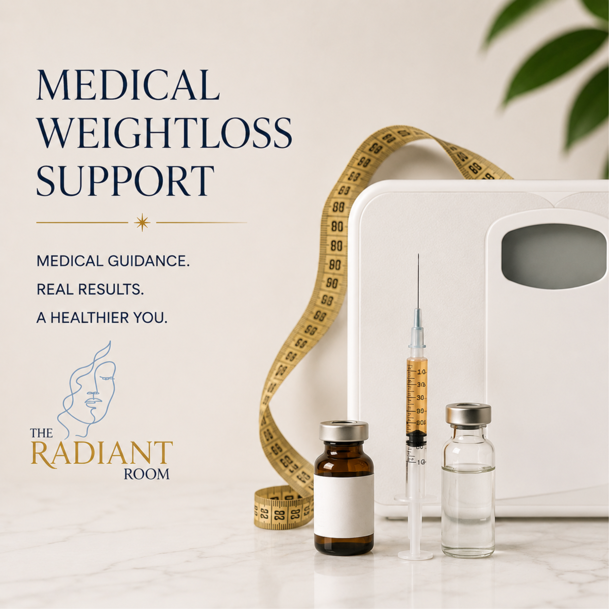 Medical Weightloss Support at The Radiant Room in McAllen, TX