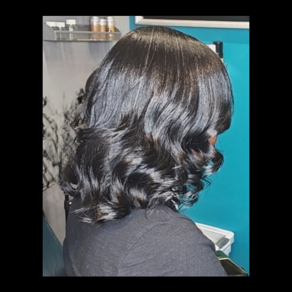 Silk Press Blowout at RaCStylez in Temple Hills, MD