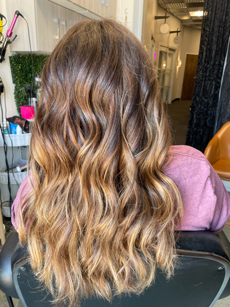 The Full Foil + root Color + Toner