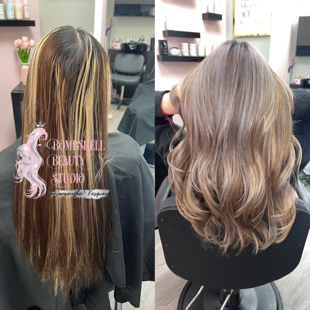 Base Color plus Balayage/ Ombre