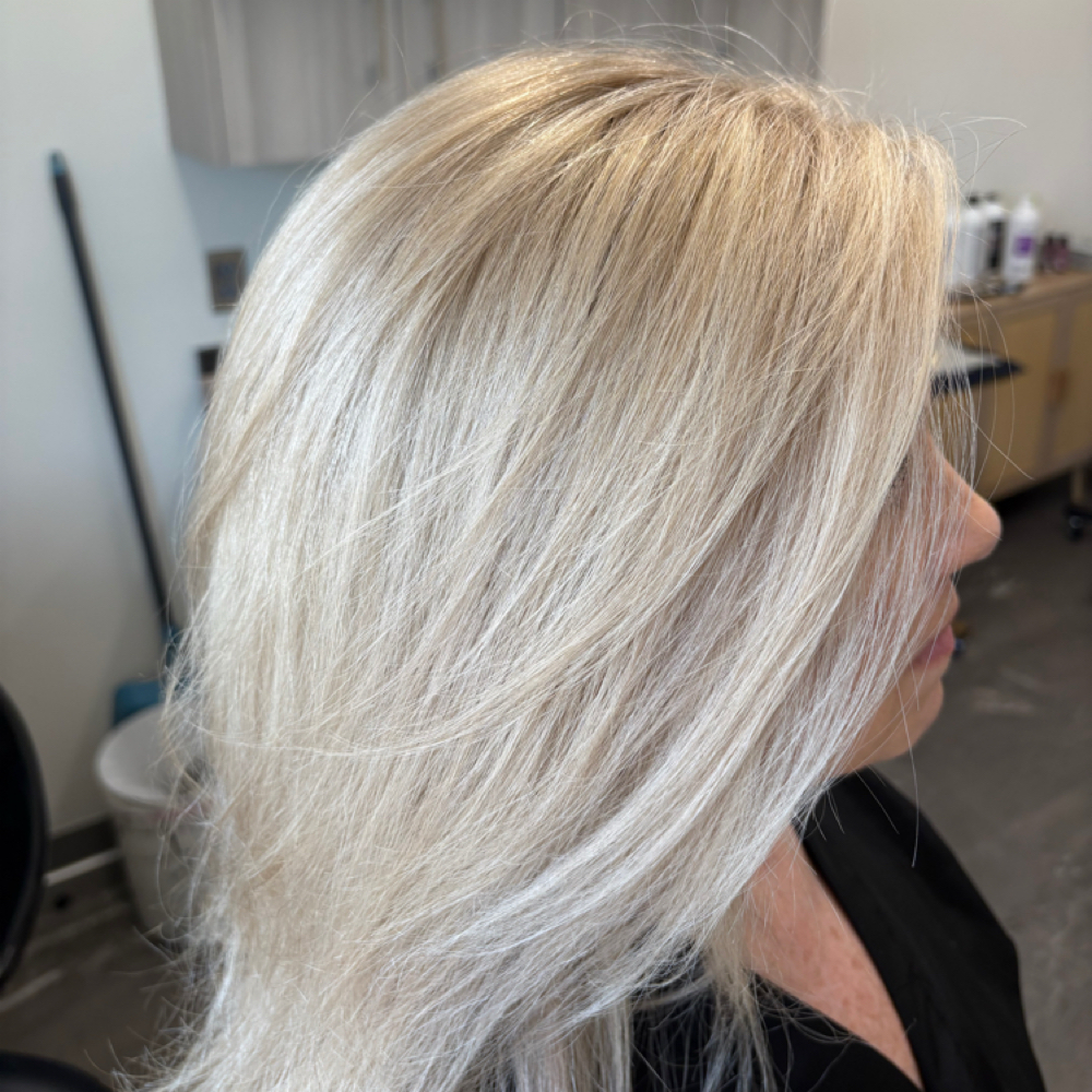 Partial Highlight W/ Base at Julia McFarland Hair in Marietta, GA