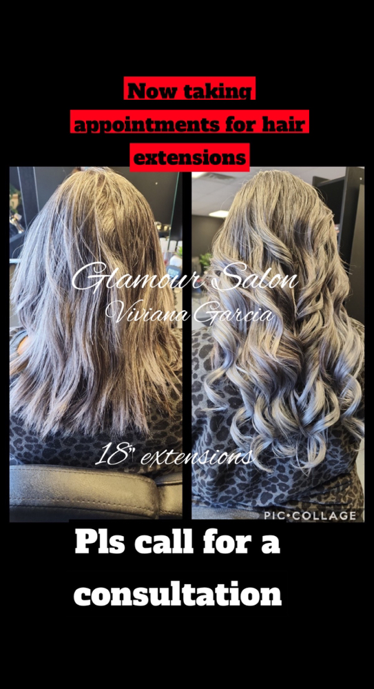 Hair Extention Consultation