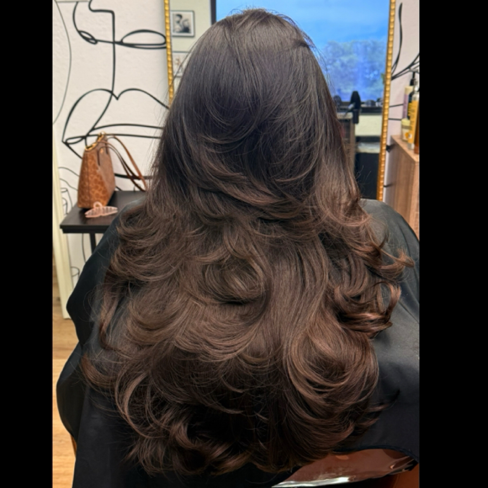 The Wash And Blowout at Hair By @LaurainSpanish in Hobbs, NM