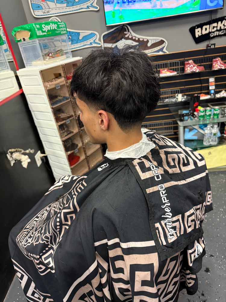 Teenager Hair Cut