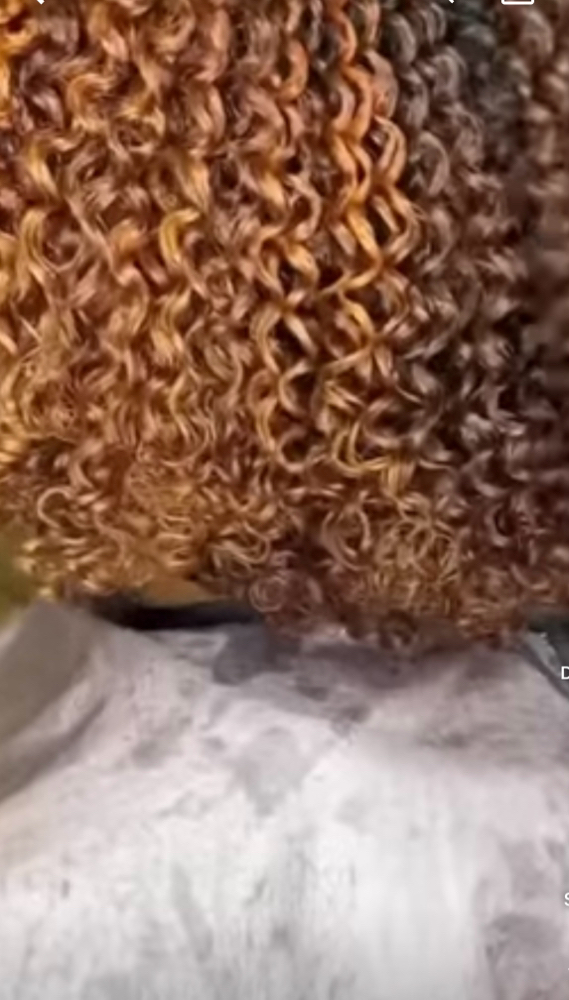 Natural Hair-2 Strd Twist Out