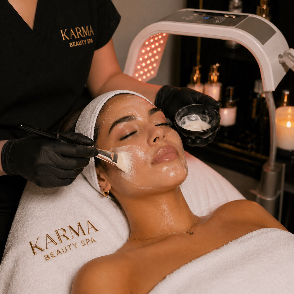 Custom Blend LED Facial at Karma Beauty Spa in Livonia, MI