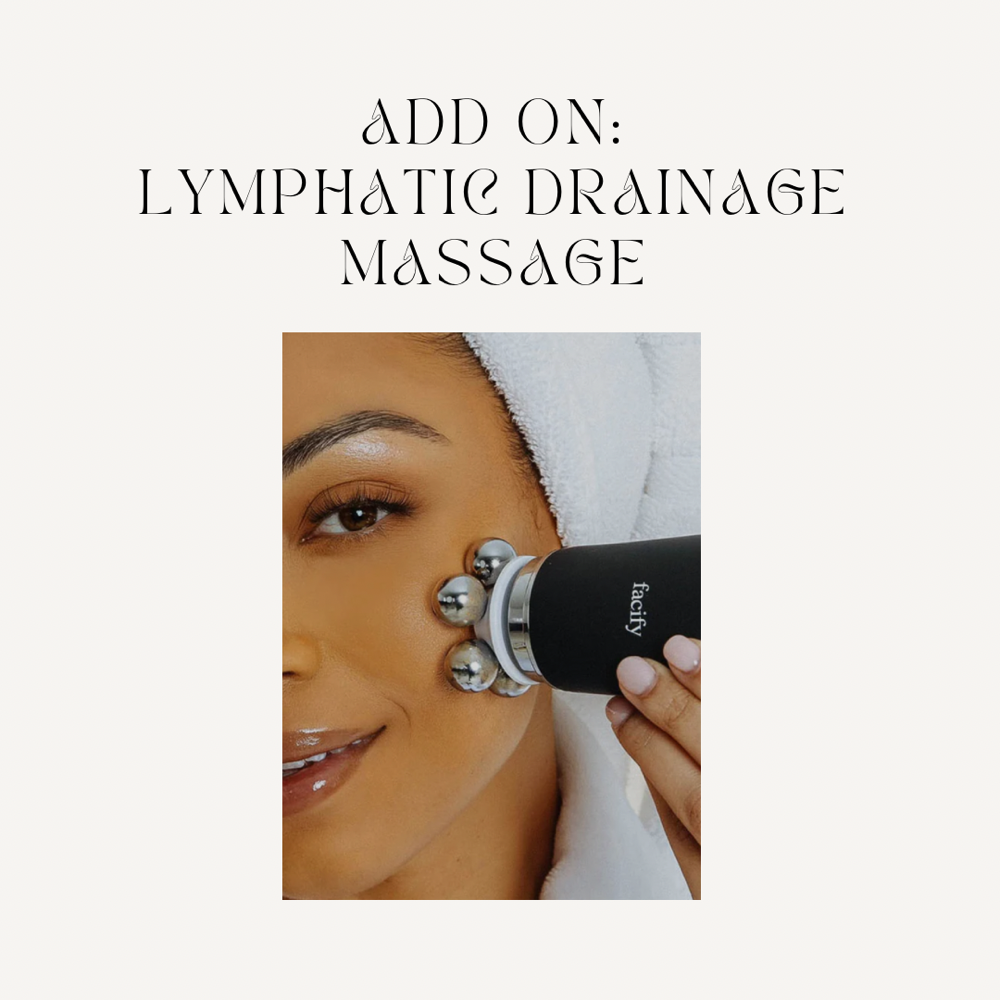 add on lymphatic drainage massage