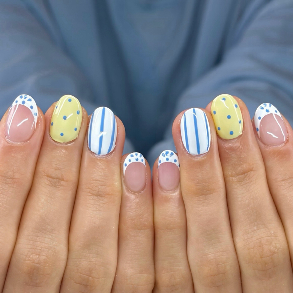 Simple Nail Art at Nails By Marlee in Warren, OH