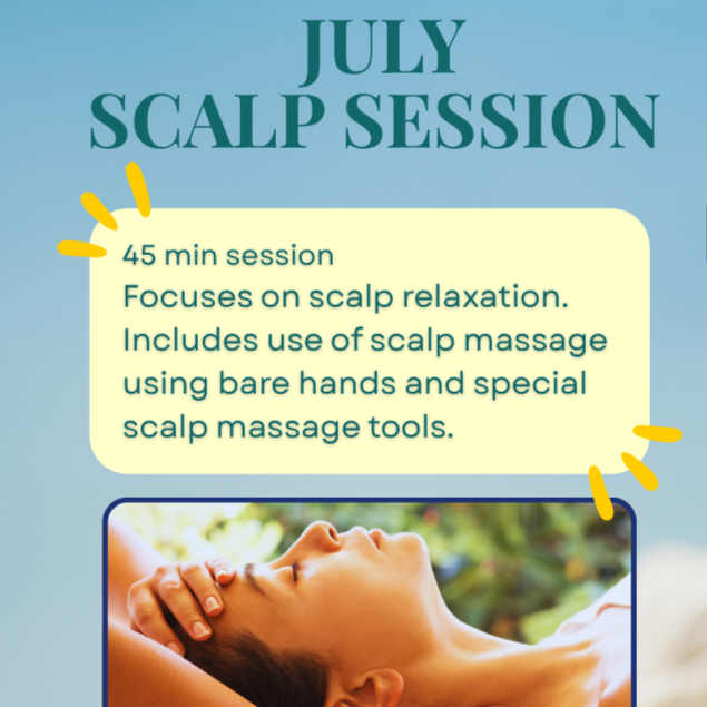 July Scalp Session Special at Studio KB in Lancaster, KY