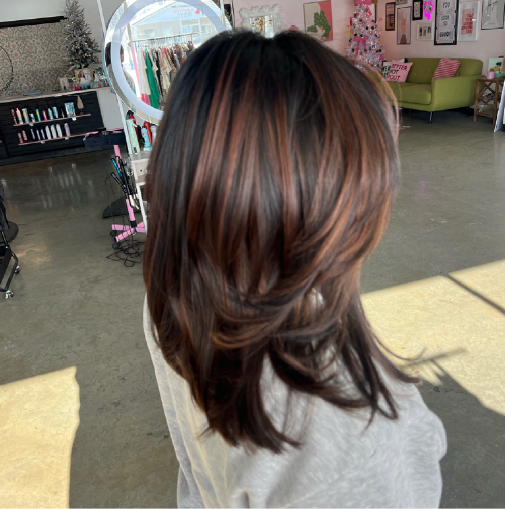 Blowout at Becca Quillen in Elwood, IN