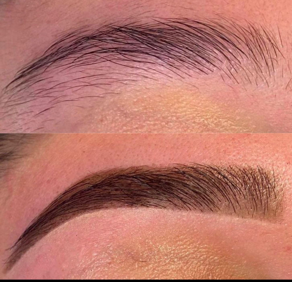 Henna Brows With Brow Sculpting