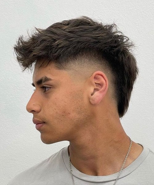SKIN MOHAWK FADE