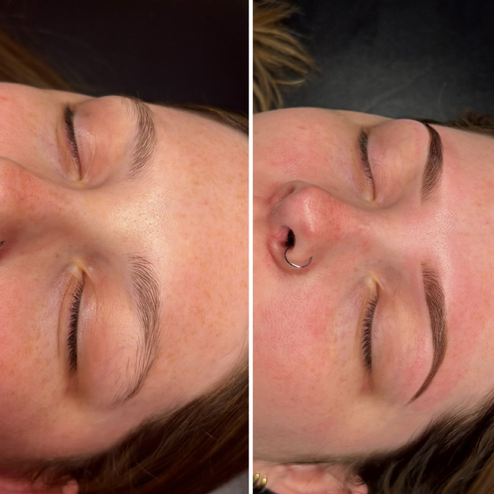 Brow Wax & Henna Tint at Bre & Me Esthetics in Delaware, OH
