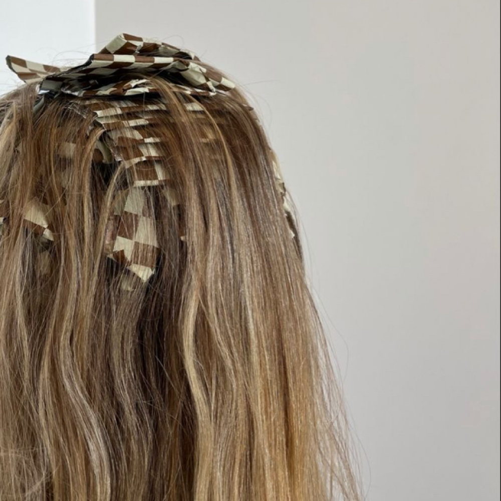 Mini Foil (FACE FRAME & PART LINE) at Mia || Blonde ReBelle in Callahan, FL