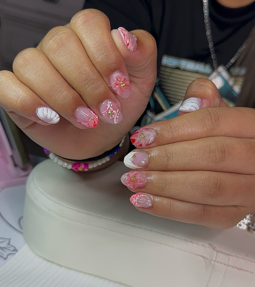 Almond Acrylic Sets