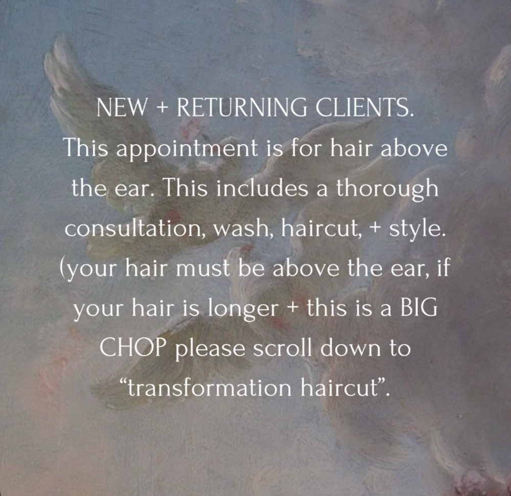 SHORT HAIRCUT :WASH + STYLE: