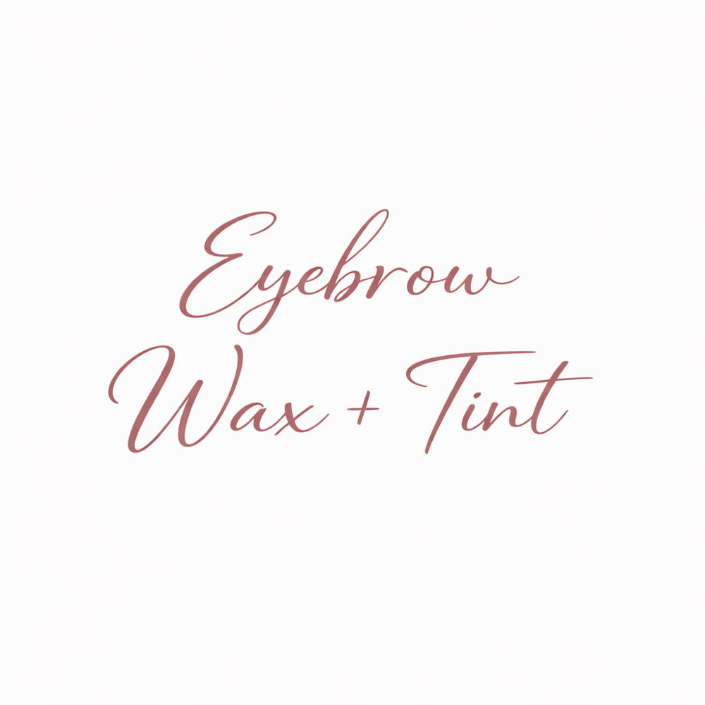 Custom Eyebrow Wax + Tint at Velvet Skin Studio in Fayetteville, AR