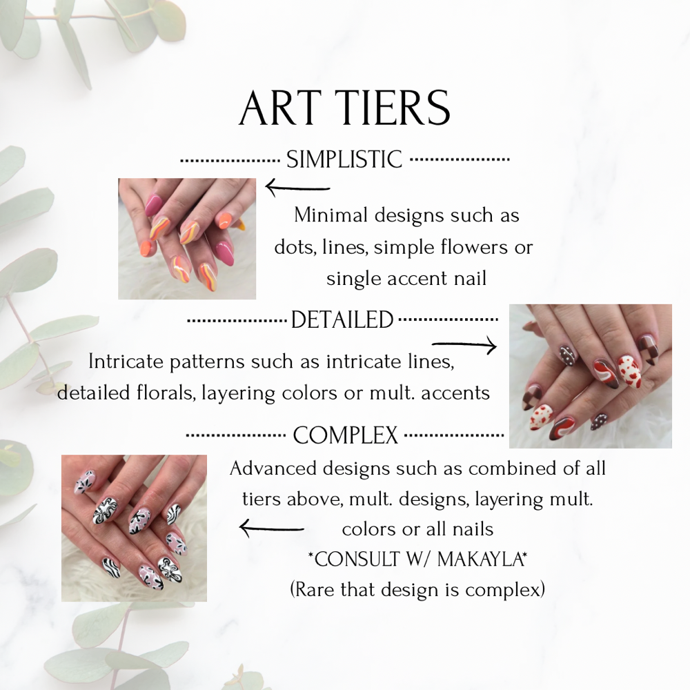 Art Tiers - Custom Designs