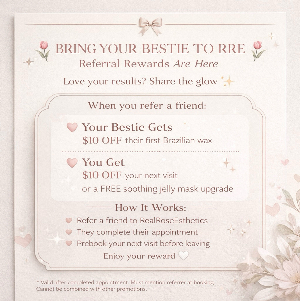 RRE Referral Program at realroseesthetics in Ozone Park, NY