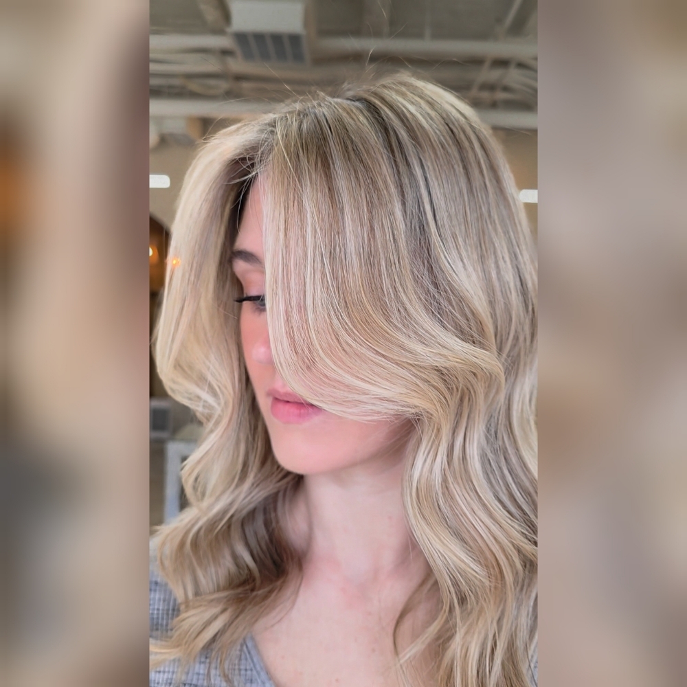 Tier 2 Blonding, The Partial at Meg's Mane Squeeze in Newark, DE