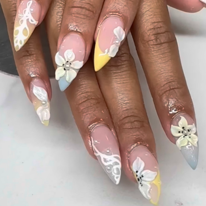 Acrylic Fill in at Platinum Nails in Jacksonville, FL