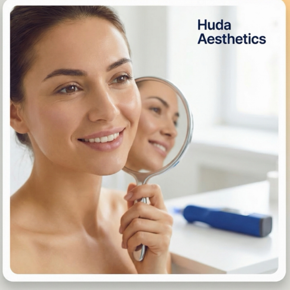 Follow-up at Huda Aesthetics in Allen, TX