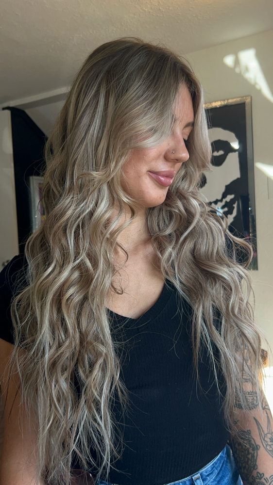 Mini Blonding at Banged x Mel B in Austin, TX