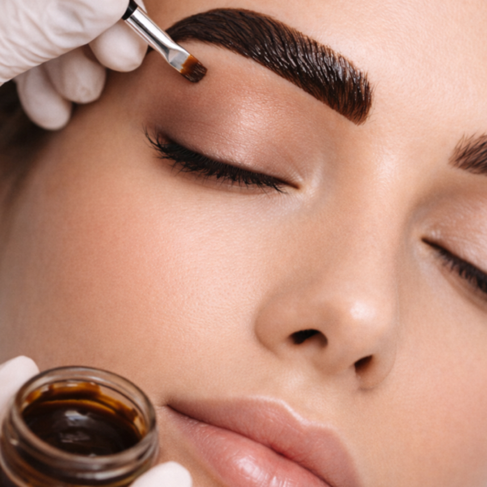 Brow Henna at Glenn Luxe Studio in Miami, FL