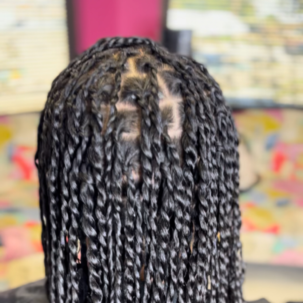 Mini Twists With Braided Roots