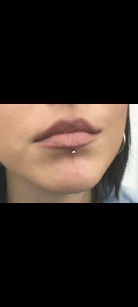 Labret Piercing at Makenzie/Serpent & Sage in Watertown, NY