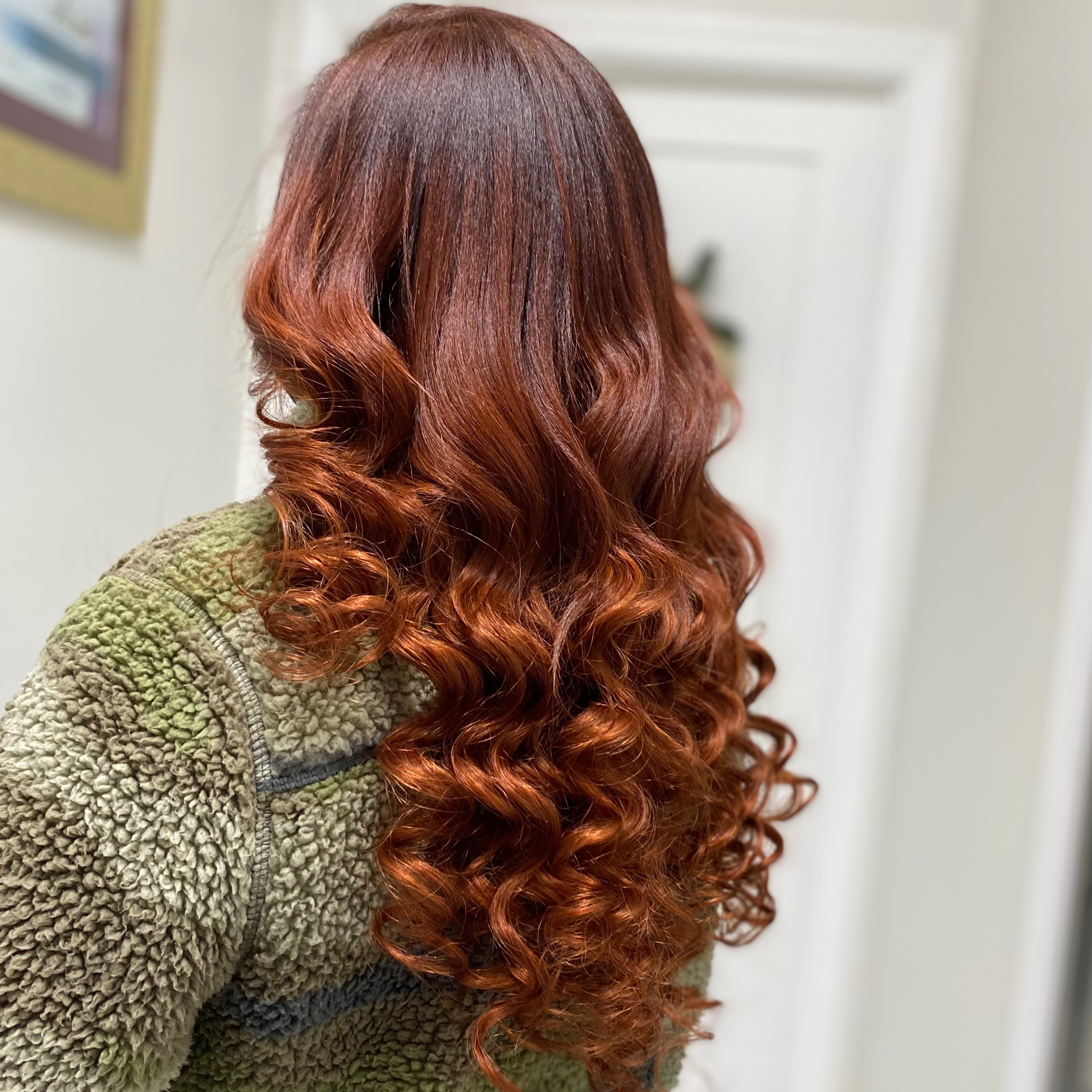 Microlinks Beaded Weft at Headlines by Stephen in Selden, NY