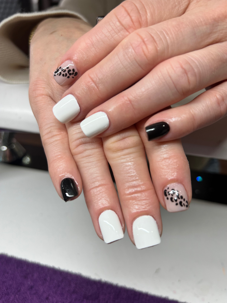 Dry Gel Manicure w/ Simple/No Art