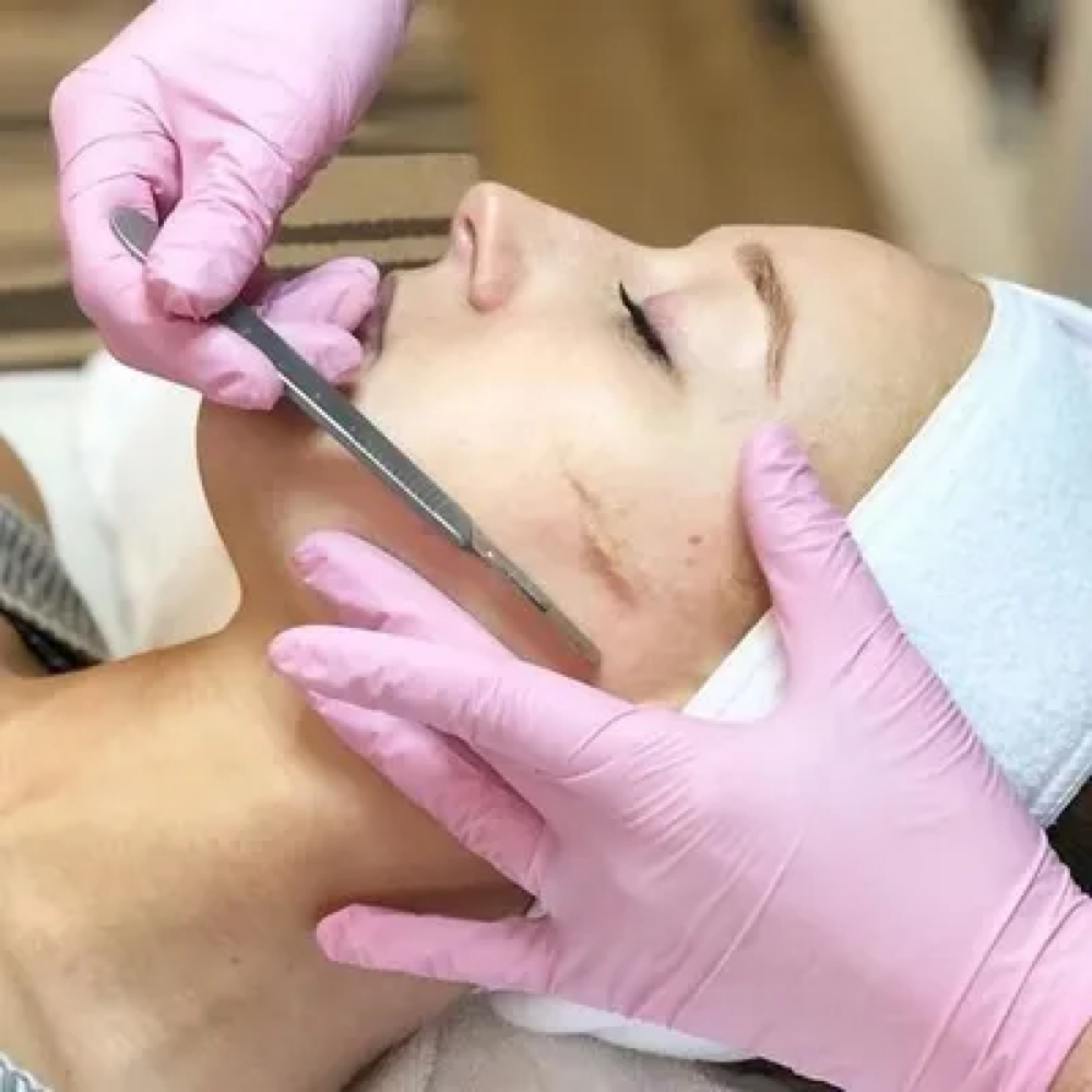 Dermaplane facial at Velvet Edge Hair Spa in Red Bank, TN