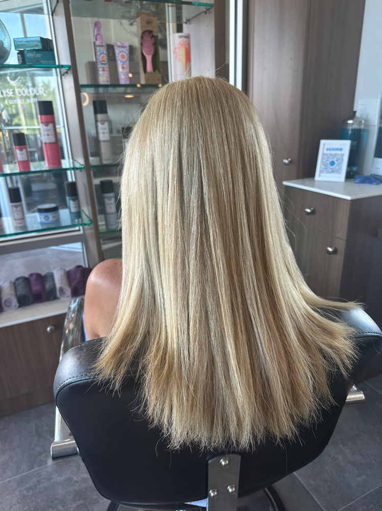 Blowout + Flat iron