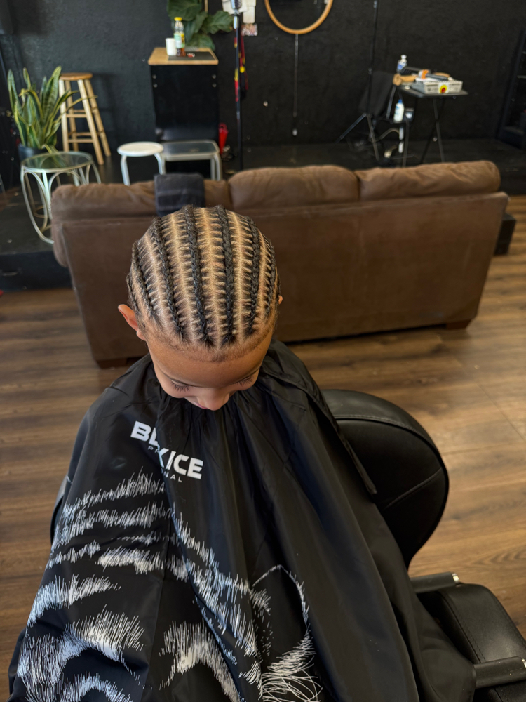 Basic Cornrows (Full Head)