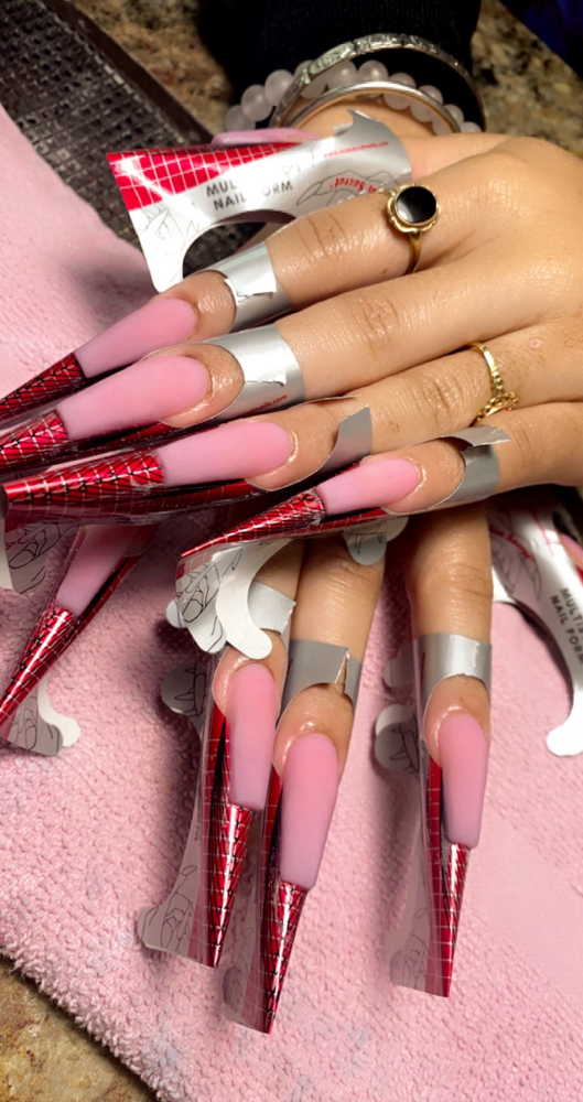 Sculptured Full Set (Short) - Co...