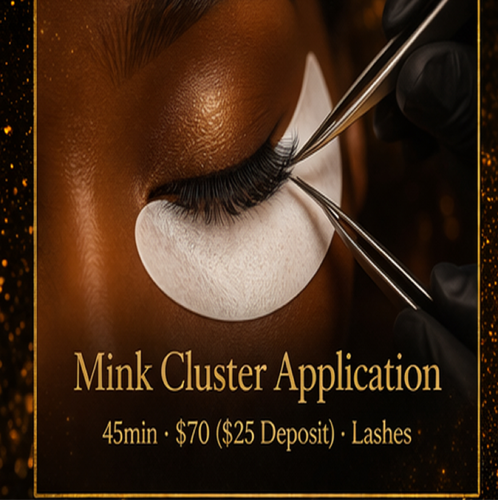 Mink Cluster application at The Golden Aura Esthetics & Wellness LLC in Waldorf, MD
