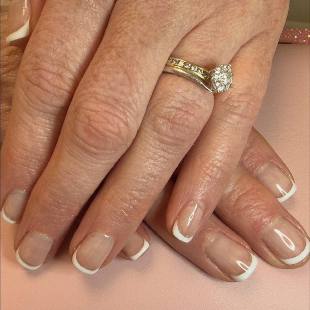 French Manicure at Beauty By Bex in Brewer, ME