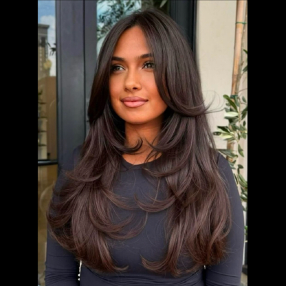 Long Hair Cut & Style at Creative Cuts in Killeen, TX